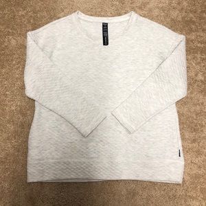 NWOT. Heather gray sweatshirt
